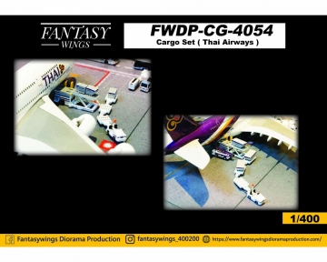 Thai Airways Cargo Set 1:400 Scale Fantasy Wings FWDP-CG-4054