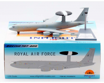 RAF E3-D Sentry w/stand ZH101 1:200 Scale Inflight IFE3DRAF01