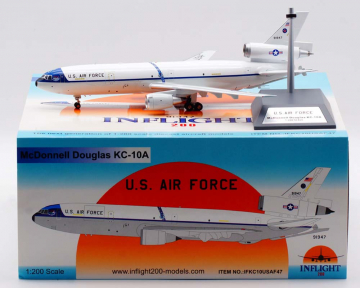 USAF KC-10A Extender "California Freestyle" w/stand 79-1947 1:200 Scale Inflight IFKC10USAF47