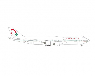 Morocco Government B747-8I CN-MBH Diecast 1:500 Scale Herpa Wings 536882