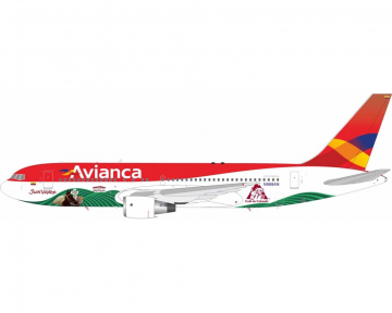 Avianca B767-200 w/stand N988AN 1:200 Scale Inflight IF762AV1123SP