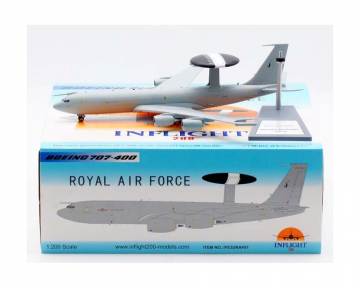 Royal Air Force E-3D Sentry w/stand ZH105 1:200 Scale Inflight IFE3DRAF05