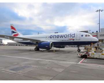 British Airways One World A320 G-EUYR 1:400 Scale Phoenix PH04576