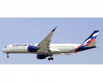Aeroflot A350-900 RA-73154 detachable gear, w/stand 1:400 Scale Aviation400 AV4255