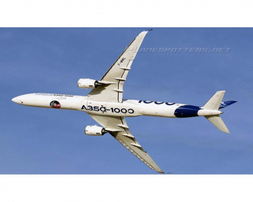 Airbus A350-1000 F-WMIL House Colors, detachable gear, w/stand 1:400 Scale Aviation400 AV4258