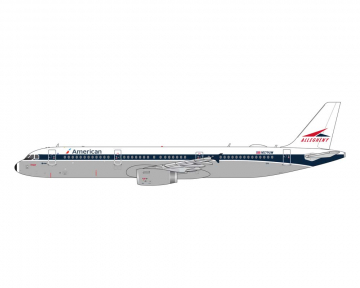 American Airlines A321 Allegheny Heritage Livery N579UW 1:400 Scale Geminijets GJAAL2261