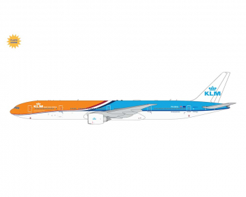 KLM B777-300ER new Orange Pride livery, flaps down PH-BVA 1:400 Scale Geminijets GJKLM2268F