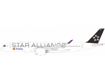Thai Airways A350-900 Star Alliance,w/stand HS-THQ 1:200 Scale Inflight IF359TG0624