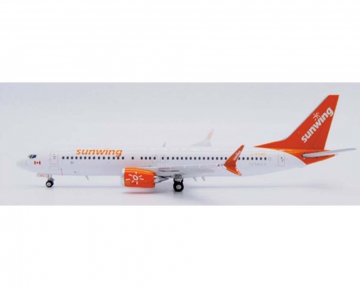 Sunwing Airlines B737 MAX8 C-FYXC 1:400 Scale JC Wings LH4313