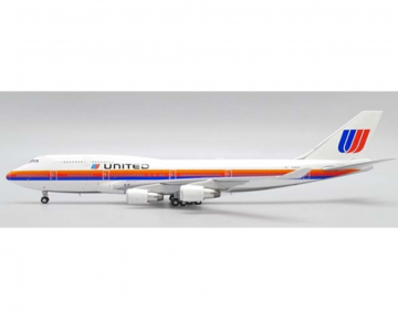 United Airlines B747-400 N185UA 1:400 Scale JC Wings XX40088