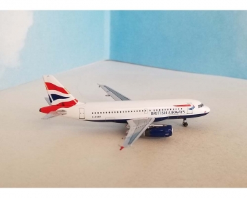 British Airways  Airbus A319 G-EUPZ 1:400 Scale Aeroclassics ARD42103