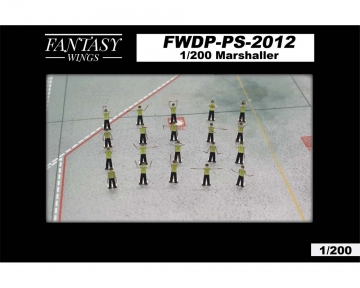Fantasy Wings Marshaller Set, 20pcs 1:200 Scale FWDP-PS-2012