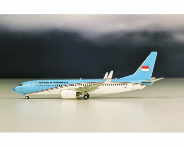 Indonesia Air Force B737-800 A-001 JC Wings 1:400 Scale EW4738001