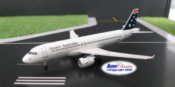 Ansett A320 VH-HYC 1:400 Scale Aeroclassics ACANZ0110A