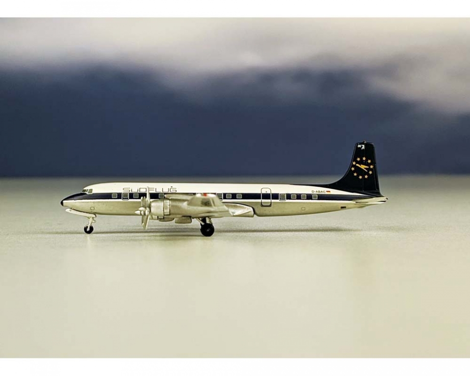 www.JetCollector.com: Aeroclassics SUDFLUG DC-7 D-ABAC 1:400 Scale