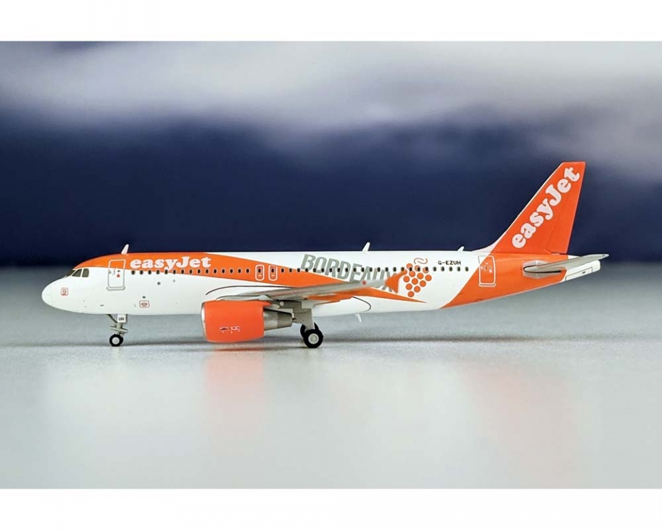 www.JetCollector.com: JC WINGS EASYJET A320 BORDEAUX LIVERY G-EZUH
