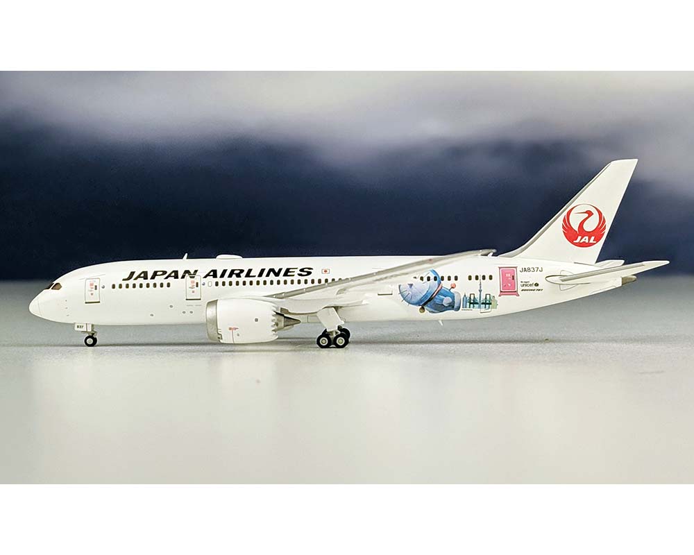 JC Wings 1/200 JAL Japan Airlines Boeing 787-8  JA837J Doraemon metal model 
