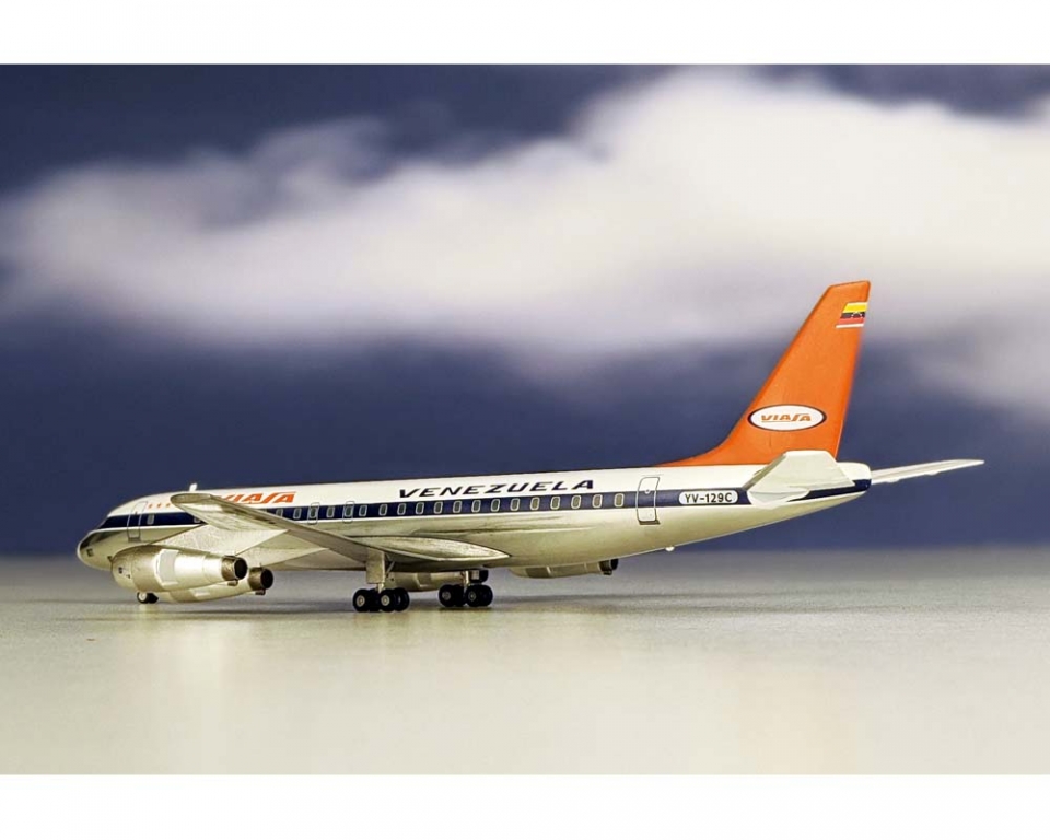 www.JetCollector.com: AEROCLASSICS VIASA DC-8-52 YV-129C 1:200