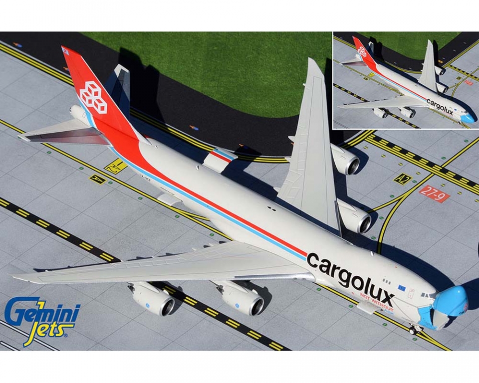 www.JetCollector.com: GEMINIJETS CARGOLUX 'Not Without My Mask