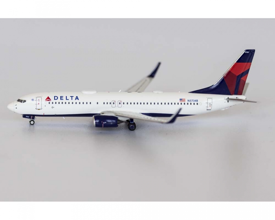www.JetCollector.com: Delta Boeing B737-800/w N3734B 1:400 Scale