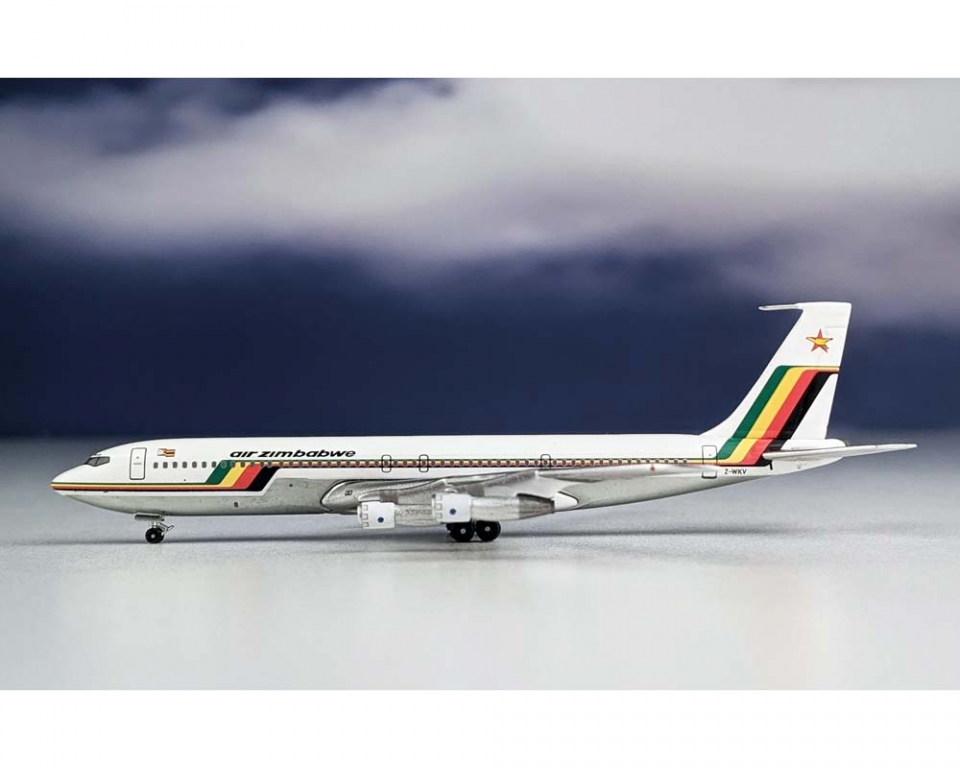 www.JetCollector.com: AEROCLASSICS AIR ZIMBABWE B707 Z-WKV 1:400