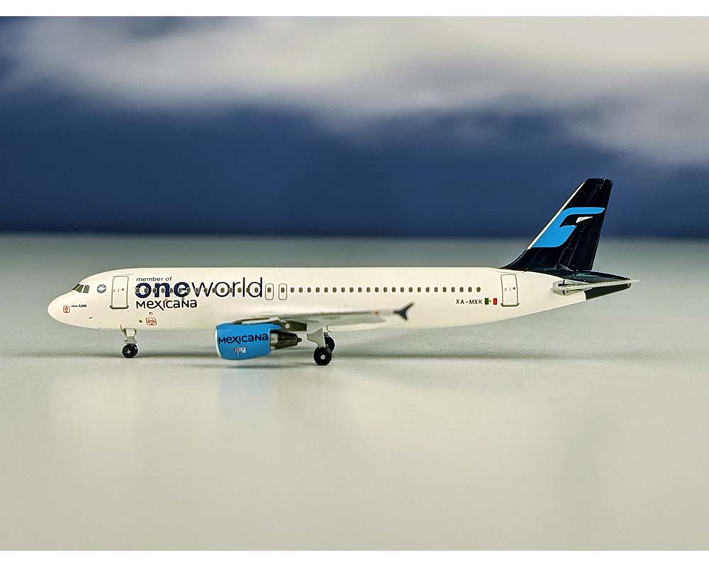 www.JetCollector.com: Mexicana Oneworld Airbus A320 XA-MXK 1:400