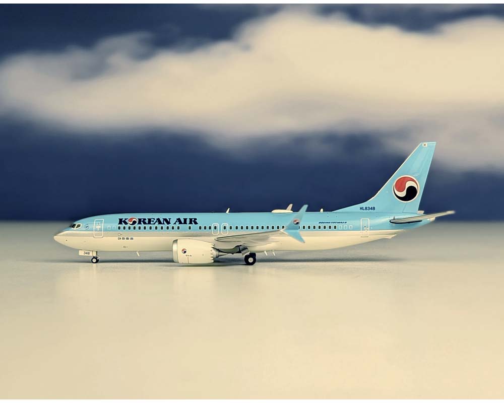www.JetCollector.com: Korean Air Boeing B737 MAX8 HL8348 1:200 Scale JC ...