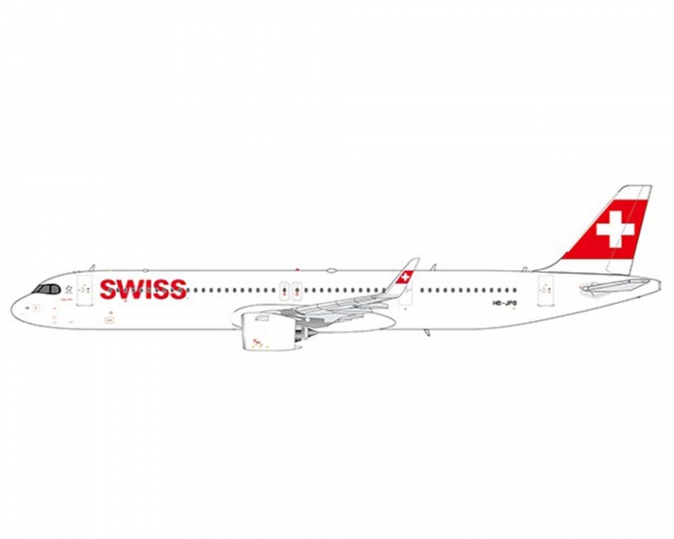 www.JetCollector.com: Swiss A321neo HB-JPB 1:400 Scale JC Wings