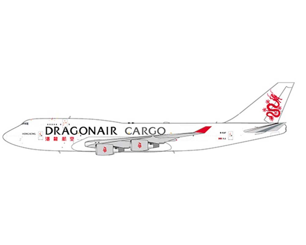 www.JetCollector.com: Dragonair Cargo B747-400BCF Flaps B-KAF 1
