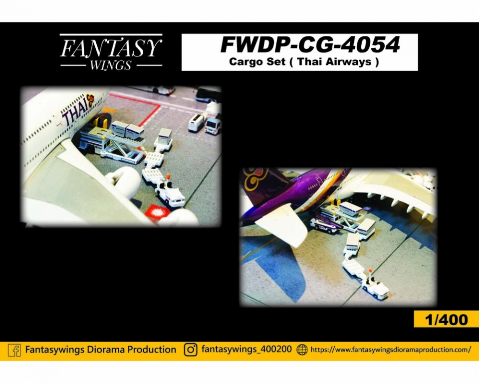 www.JetCollector.com: Thai Airways Cargo Set 1:400 Scale Fantasy