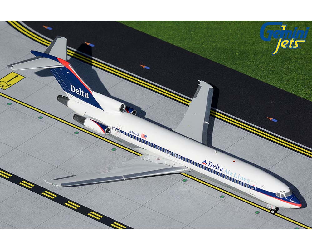 www.JetCollector.com: Delta B727-200 Interim Livery, polished
