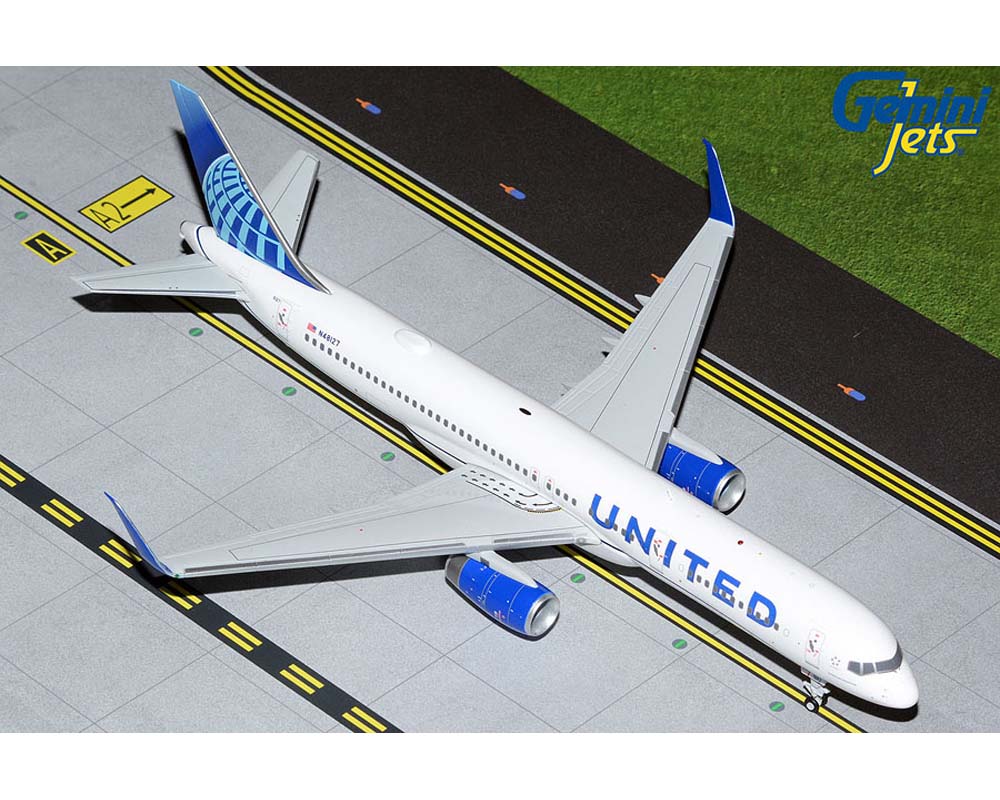United Airlines B757-200W N48127 1:200 Scale Geminijets G2UAL1068