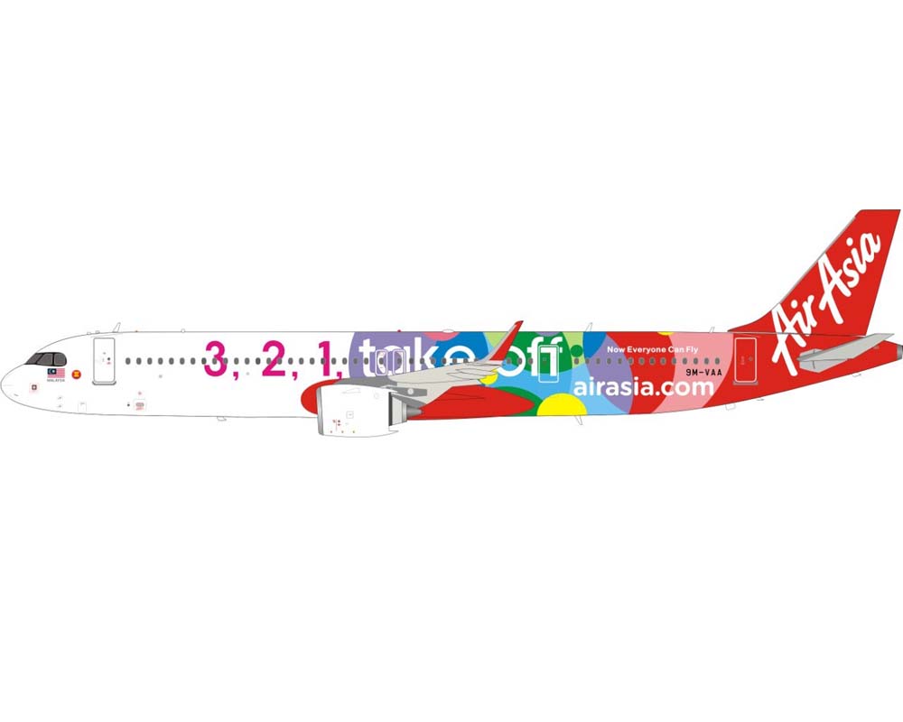 www.JetCollector.com: AirAsia Malaysia Airbus A321-251NX 9M-VAA 3