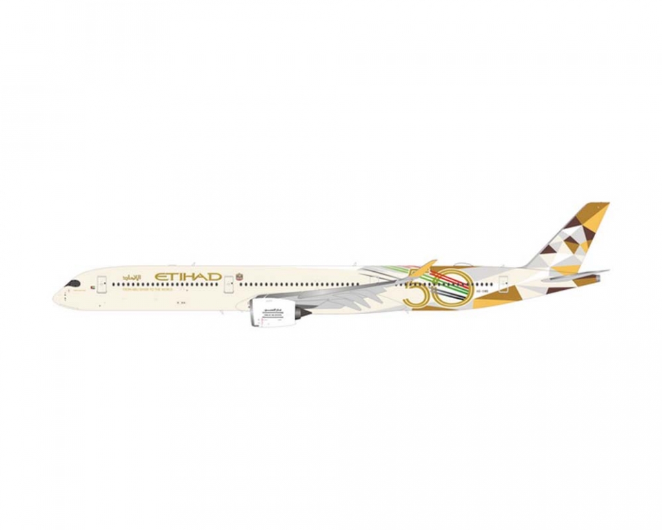 あゆエティハド航空 Airbus A350-1000 50周年記念モデル www.JetCollector.com: Etihad Celebrating 