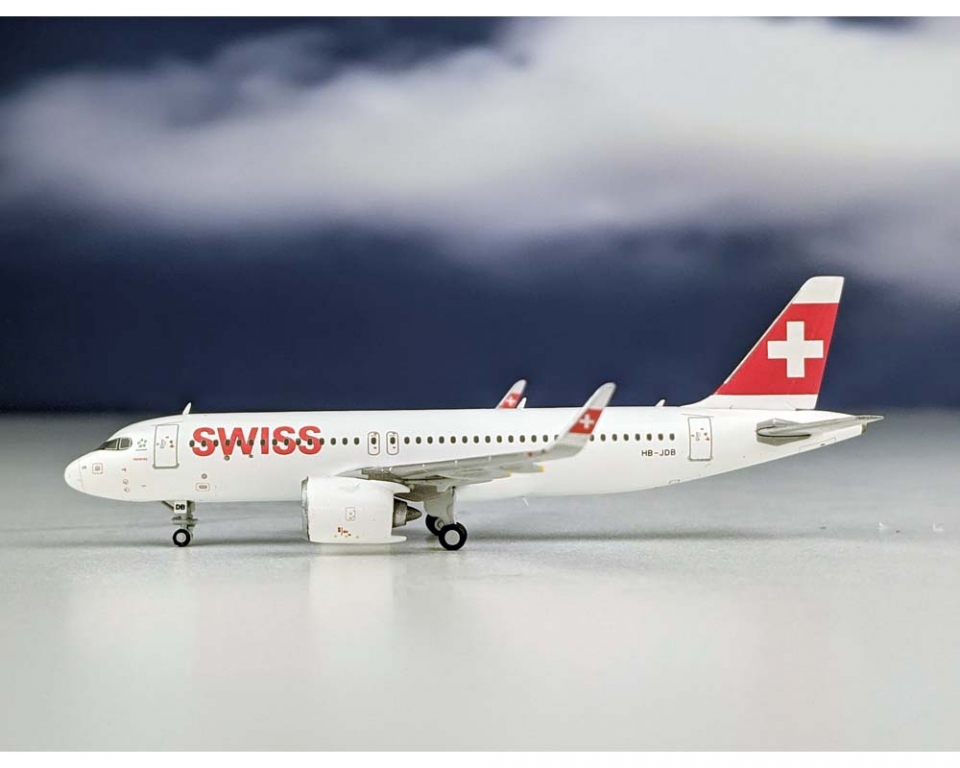 www.JetCollector.com: JC WINGS SWISS A320neo HB-JDB 1:400 Scale