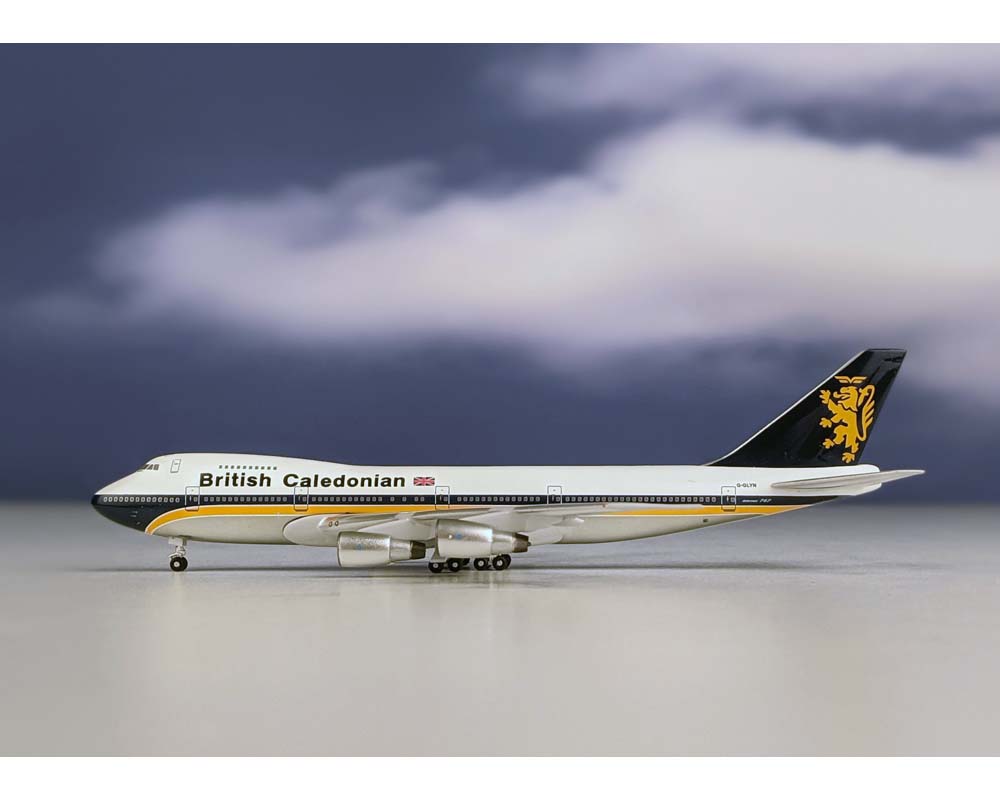 www.JetCollector.com: British Caledonian B747-200 G-GLYN 1:400