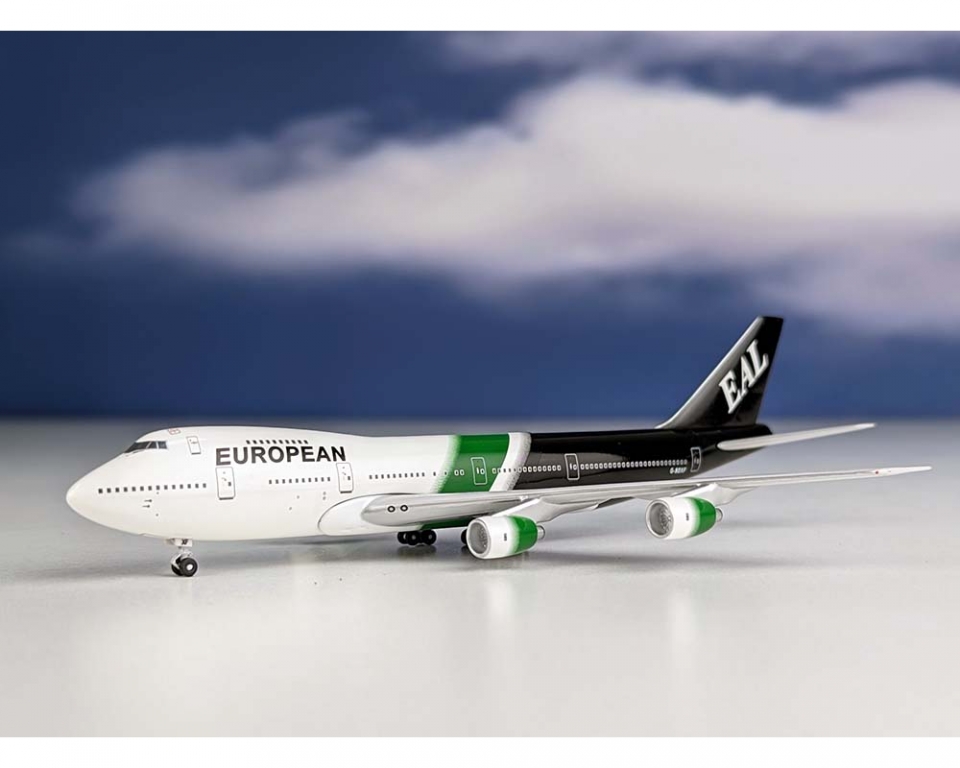 www.JetCollector.com: European Air Charter B747-200 Green G-BDXF 1