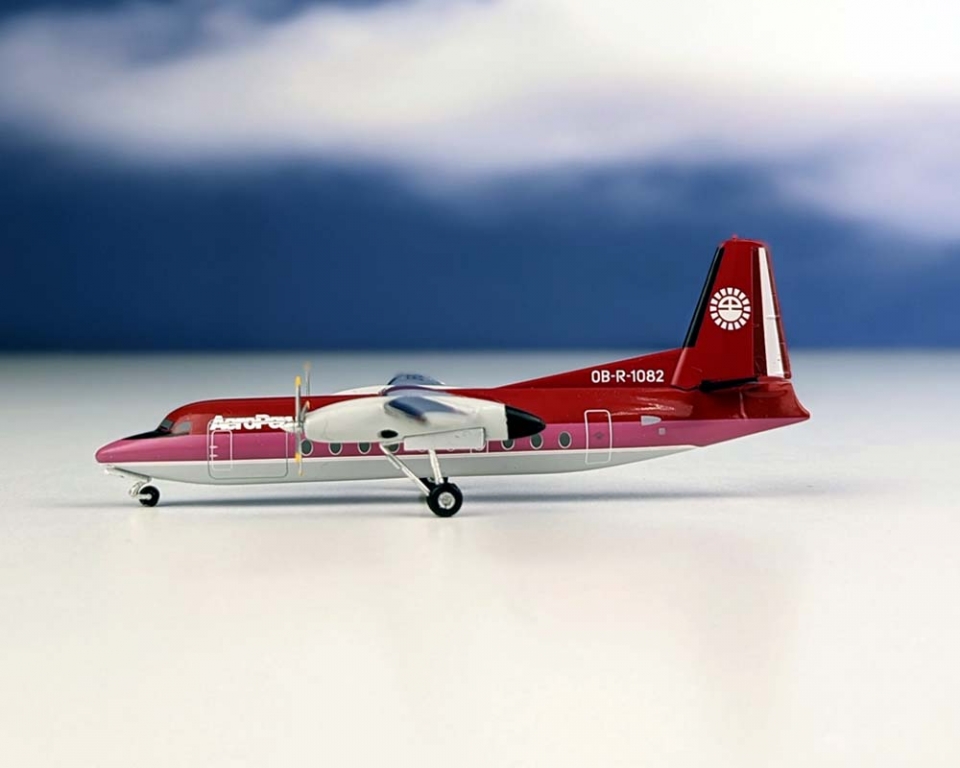 www.JetCollector.com: Aeroperu Fokker F27 OB-R-1082 1:200 Scale