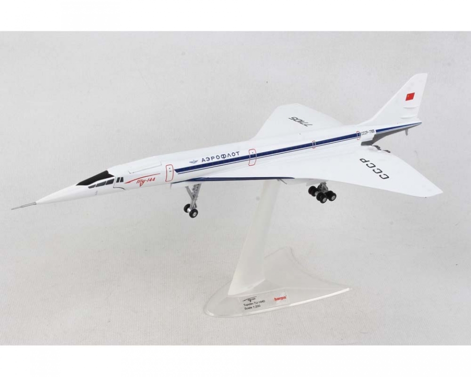 www.JetCollector.com: Aeroflot Tupolev TU-144D CCCP-77105 1:200