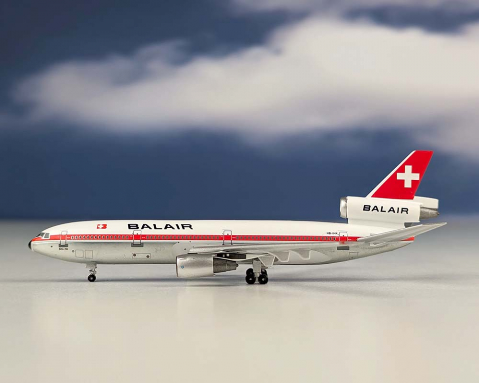 www.JetCollector.com: Balair DC-10-30 HB-IHK 1:400 Scale