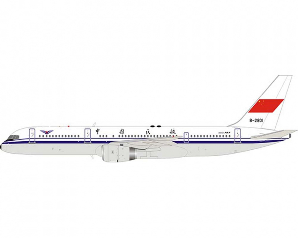www.JetCollector.com: CAAC B757-200 B-2801 1:200 Scale Aviation200