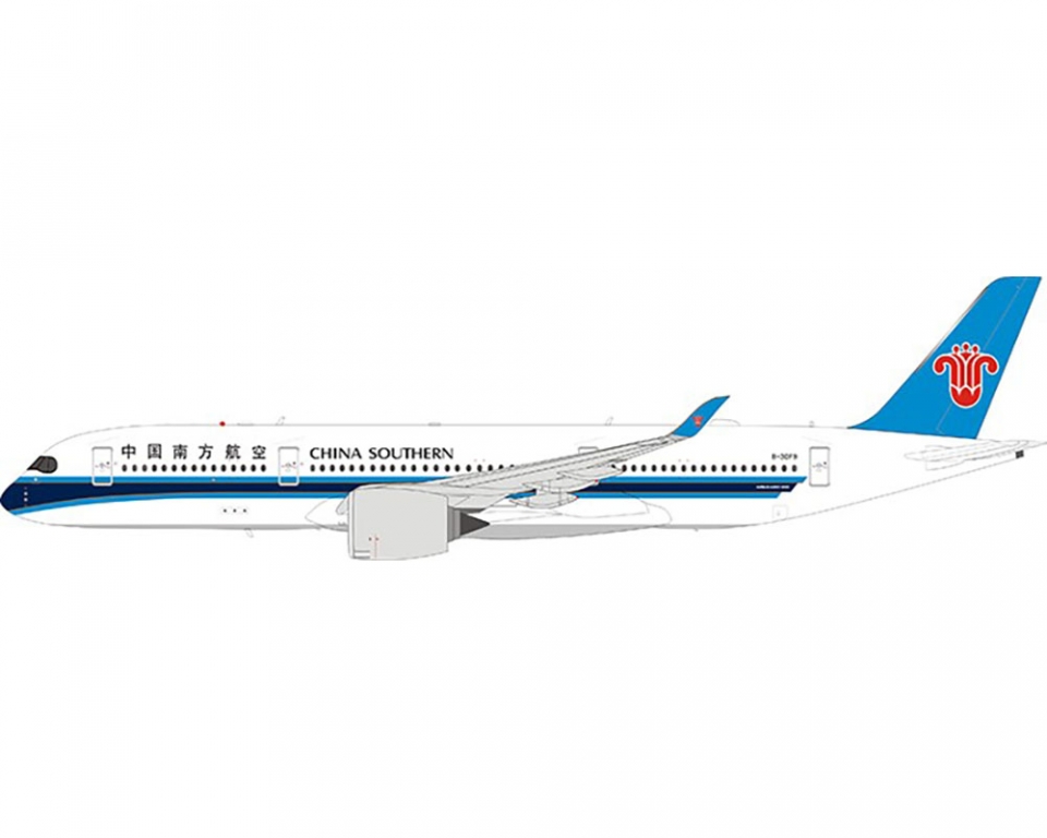 中国南方航空 エアバス A350-900 1/200 www.JetCollector.com: China Southern A350-900 B-30F9 1:200 Scale