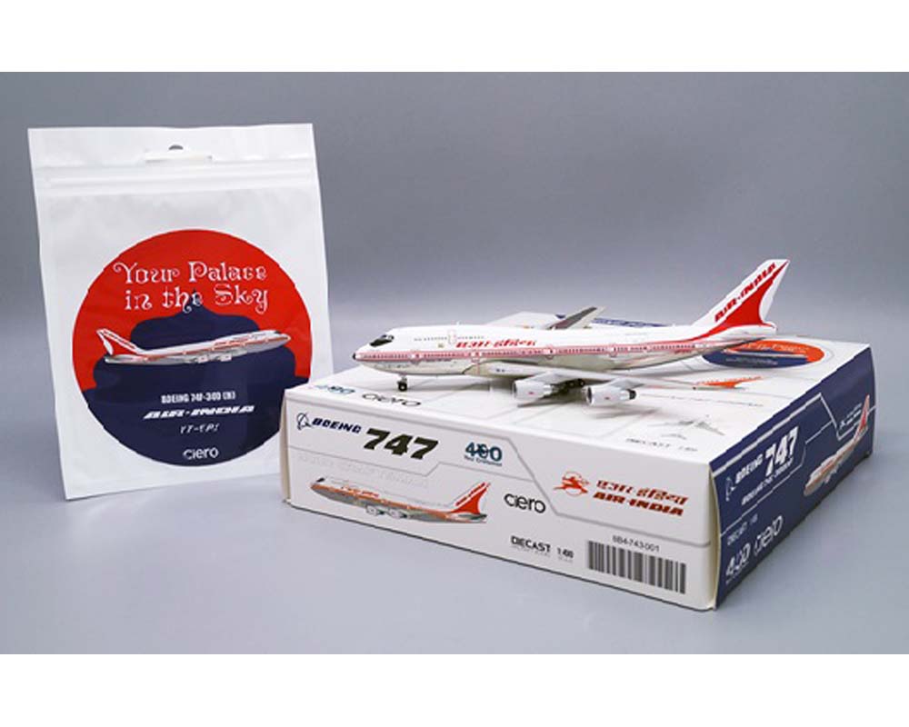 www.JetCollector.com: Air India B747-300M VT-EPX 1:400 Scale