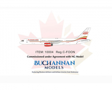 Canada 3000 B757-200 C-FOOG 1:400 Scale BM10004