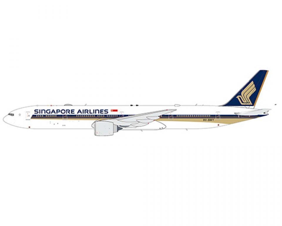 www.JetCollector.com: Singapore Airlines B777-300ER Flaps down 9V