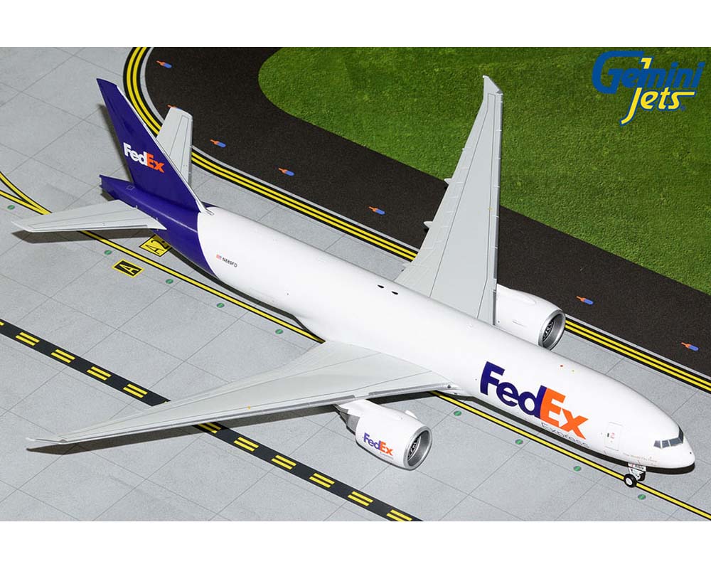 www.JetCollector.com: Fedex B777-200LRF N889FD 1:200 Scale