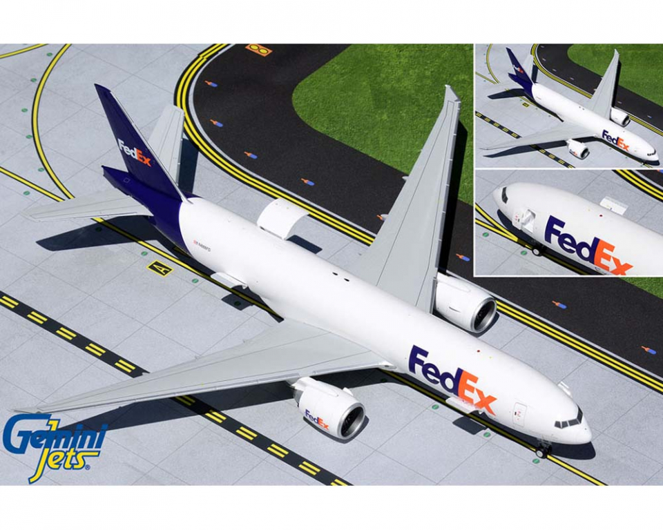www.JetCollector.com: FedEx B777-200LRF N888FD 1:200 GeminiJets