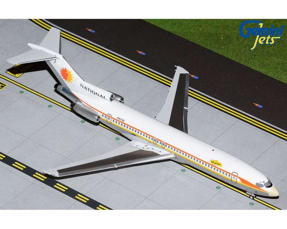 www.JetCollector.com: National Airlines B727-200 Sun King livery