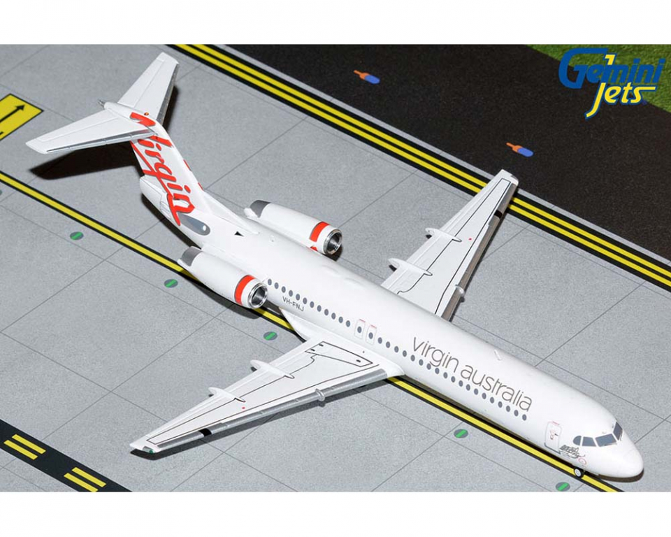 www.JetCollector.com: Virgin Australia Fokker 100 VH-FNJ 1:200