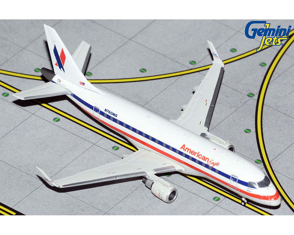 www.JetCollector.com: American Eagle E170-1000STD retro livery